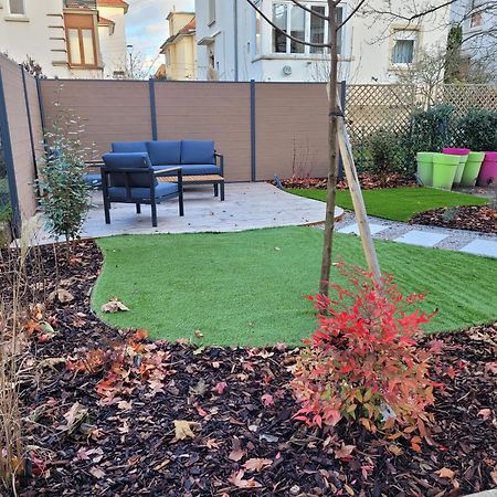 Le Cocon D'Emma, Appartement Bourgeois Avec Terrasse, Et Parking Gratuit Dans Maison De Maitre Straßburg Exterior foto