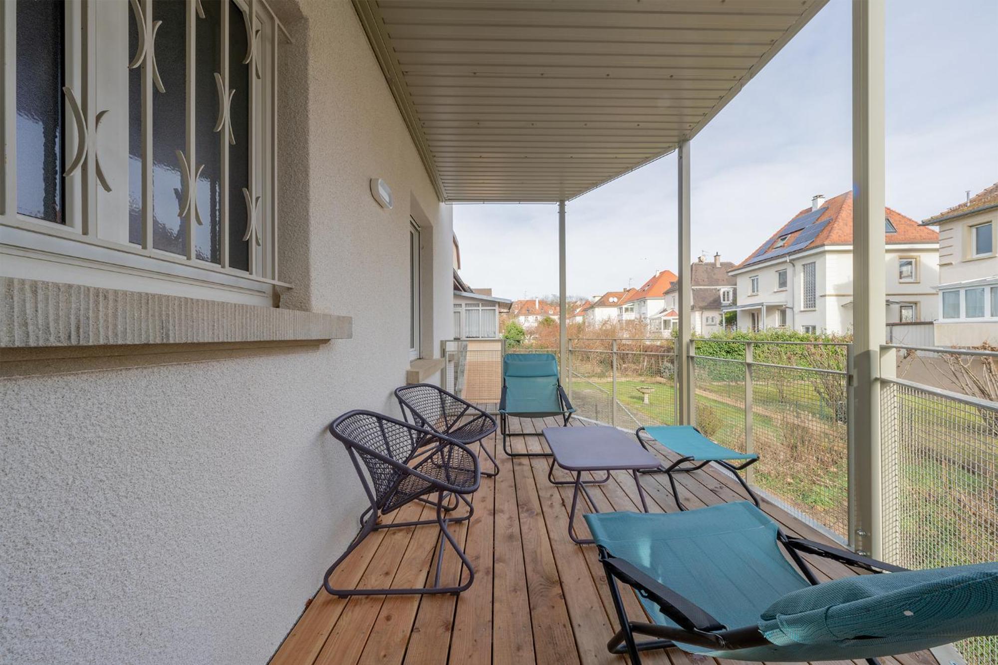 Le Cocon D'Emma, Appartement Bourgeois Avec Terrasse, Et Parking Gratuit Dans Maison De Maitre Straßburg Exterior foto